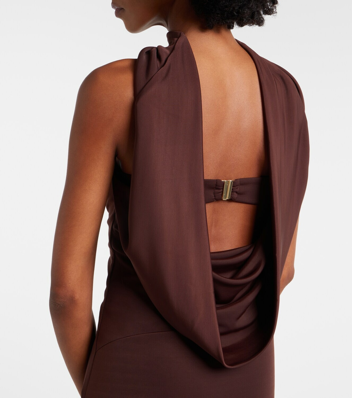 Rebecca Vallance Isla scarf-detail midi dress