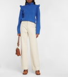 See By Chloe - Frilled wool-blend sweater
