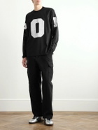 Pop Trading Company - Printed Mesh T-Shirt - Black