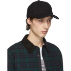 rag and bone Black Wool Archie Cap