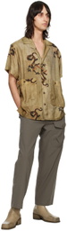 UMA WANG Tan Terry Shirt