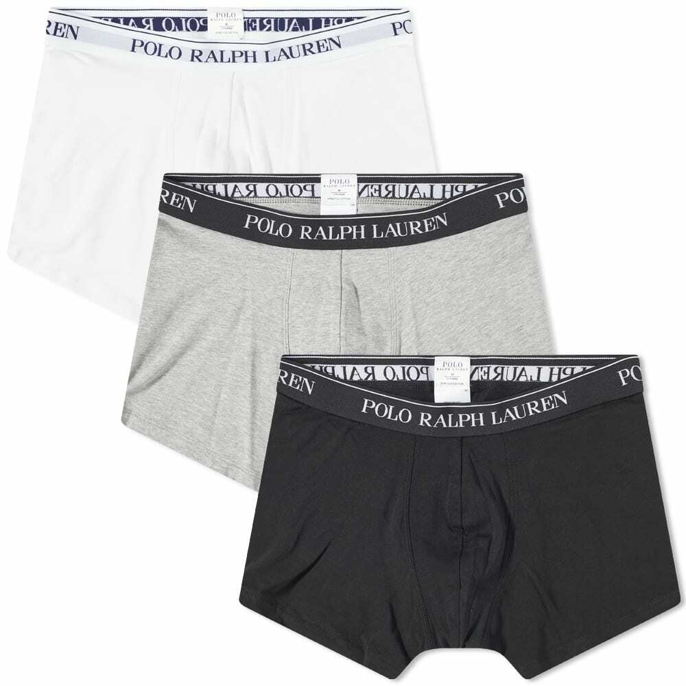 Boxers Polo by Ralph Lauren Stretch Cotton Boxer 3-Pack 714830299042
