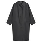 KASSL Editions Women's Original Below Rubber Mac Jacket in Black