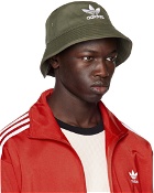 adidas Originals Khaki Trefoil Bucket Hat