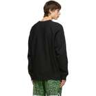Psychworld Black and Green College Sweatshirt