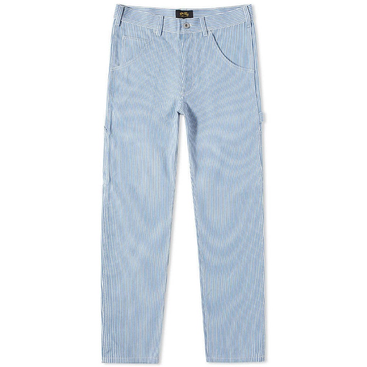 Photo: Stan Ray Men's 80's Painter Pant in Blue Hickory