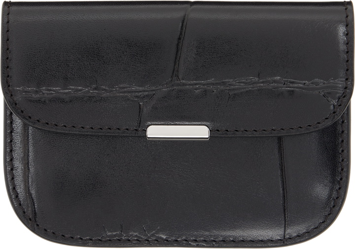Photo: LEMAIRE Brown Soft Tab Card Holder