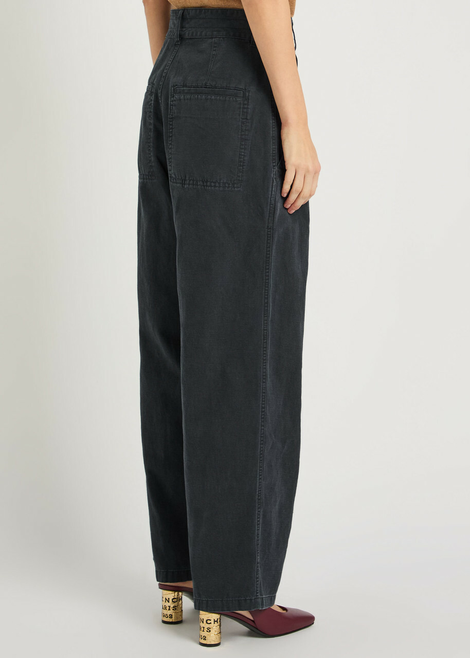 Isabel Marant étoile Nadine Wide-leg Trousers Black