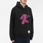 Maison MIHARA YASUHIRO Men's Bear Print Hoody in Black