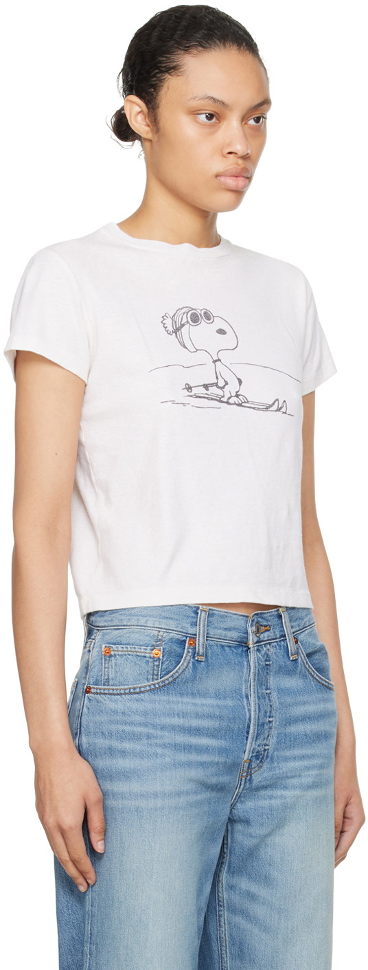 RE/DONE snoopy Tシャツ Re/done Peanuts Snoopy Graphic Classic Cotton T-Shirt | Saks