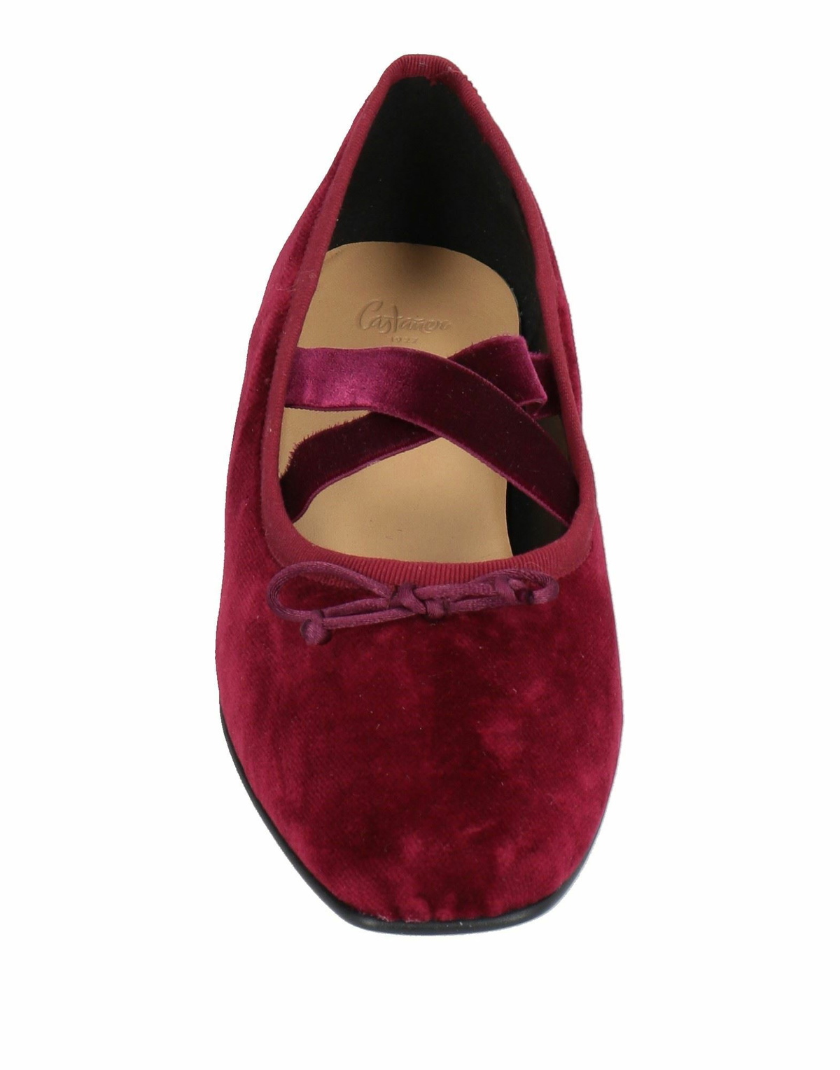 Castañer Womens Ballet flats Garnet