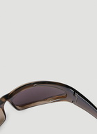 Balenciaga - Reverse Xpander Sunglasses in Brown