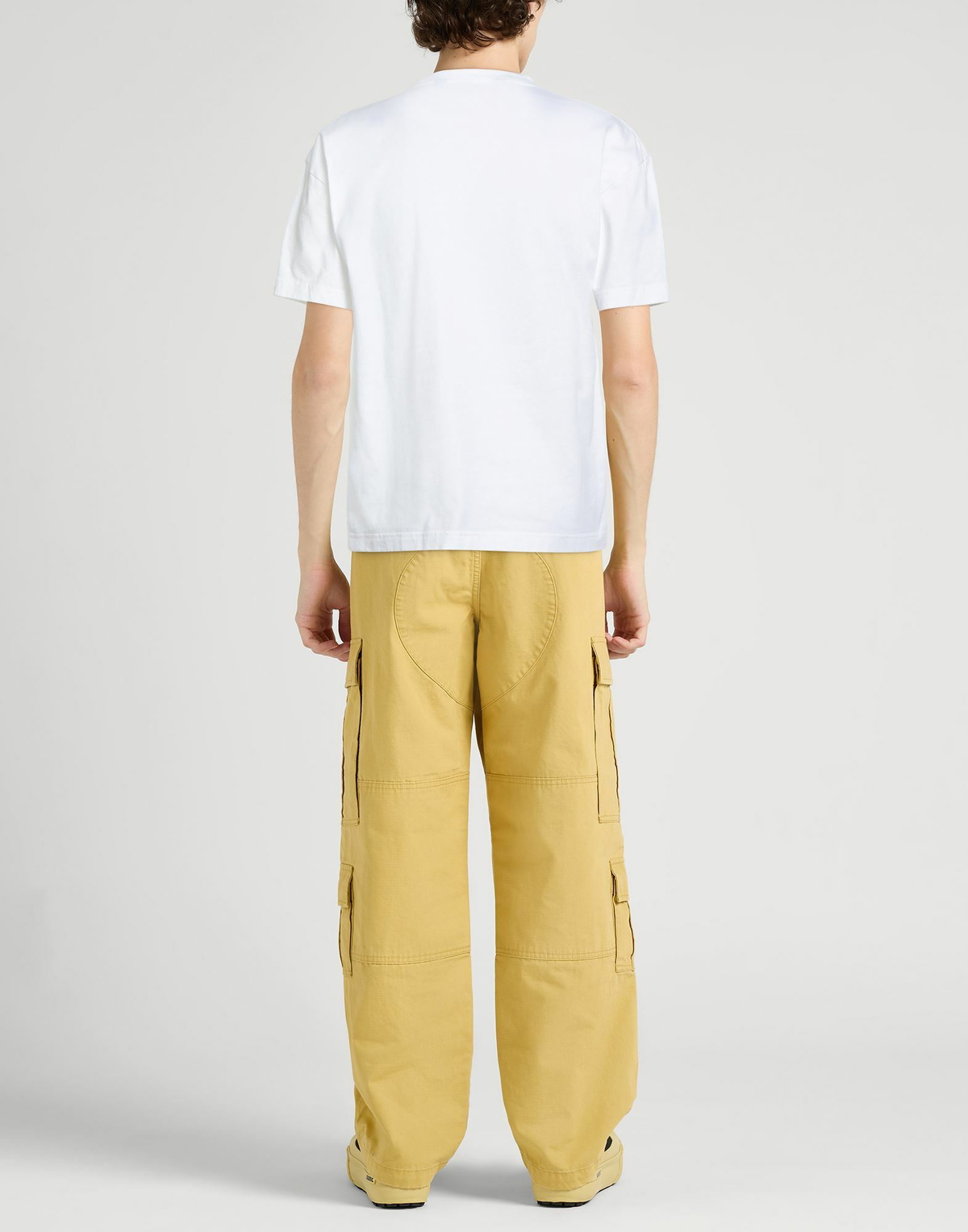 Palm Angels Mens T-shirt in White