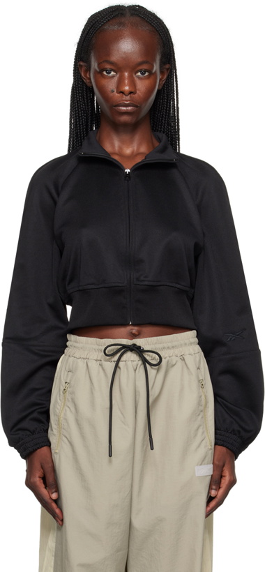 Photo: Reebok Classics Black Cropped Jacket