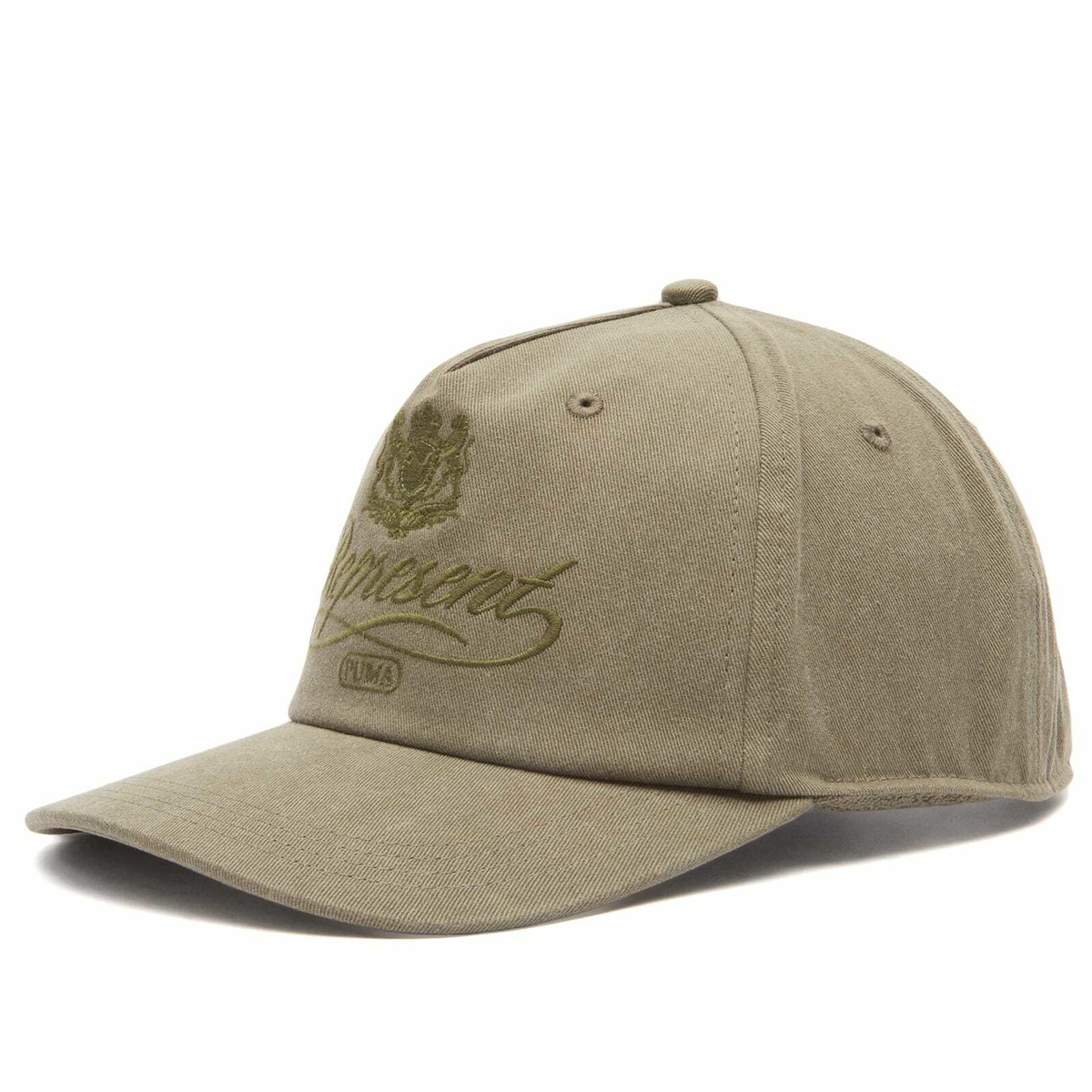 Puma x REPRESENT BB Cap in Olive Night 