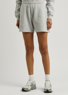 Represent Owners Club Logo Cotton Shorts Light Grey