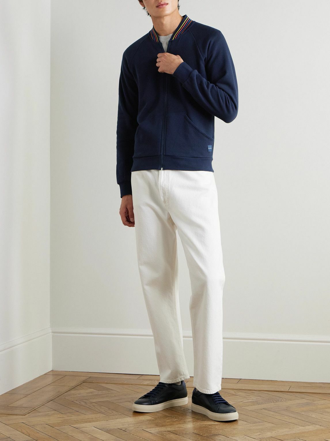 Paul Smith - Cotton-Jersey Sweatshirt - Blue