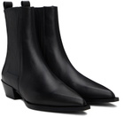 Aeyde Black Belinda Cowboy Chelsea Boots