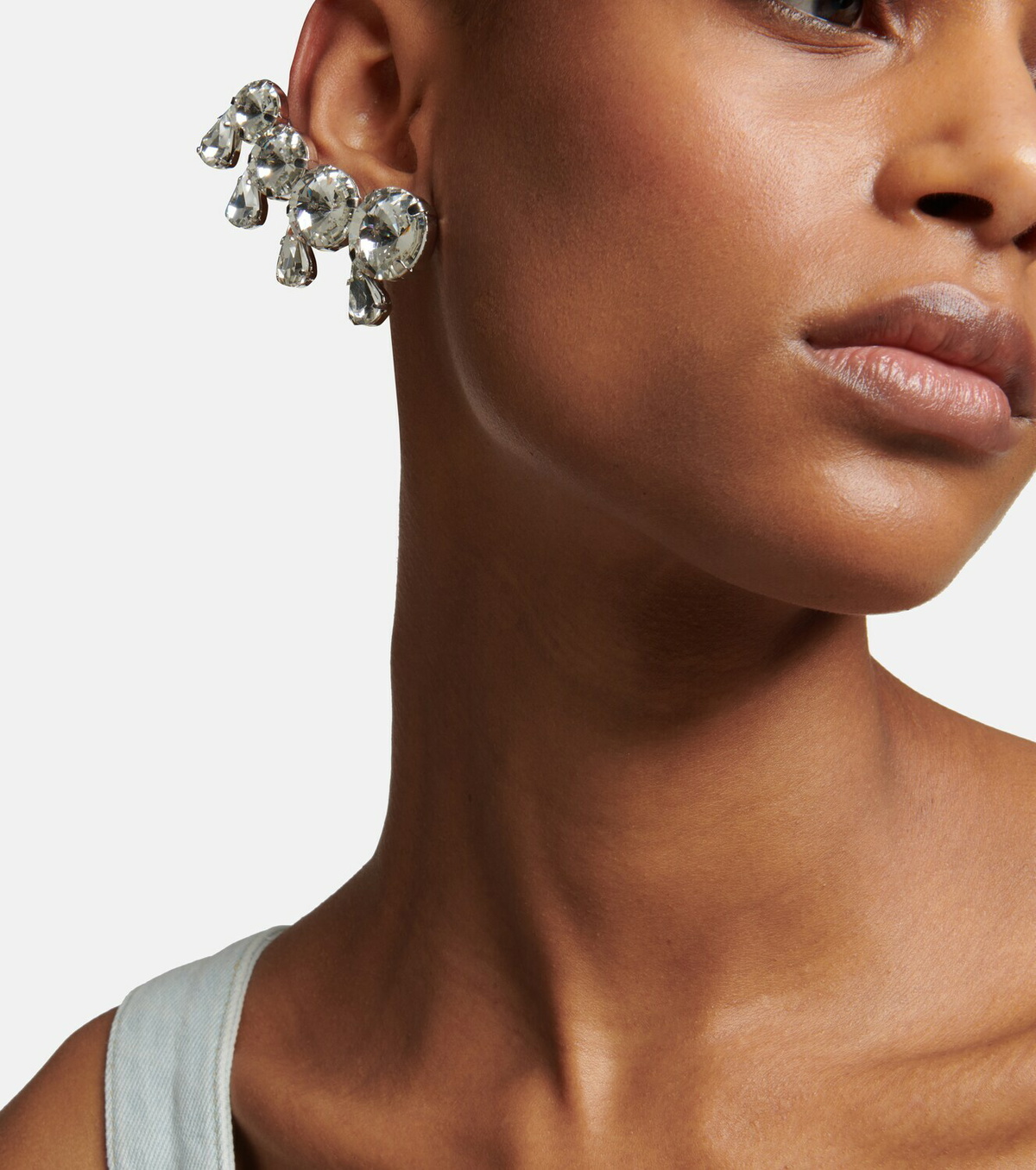 Area - Crystal-embellished ear cuff AREA