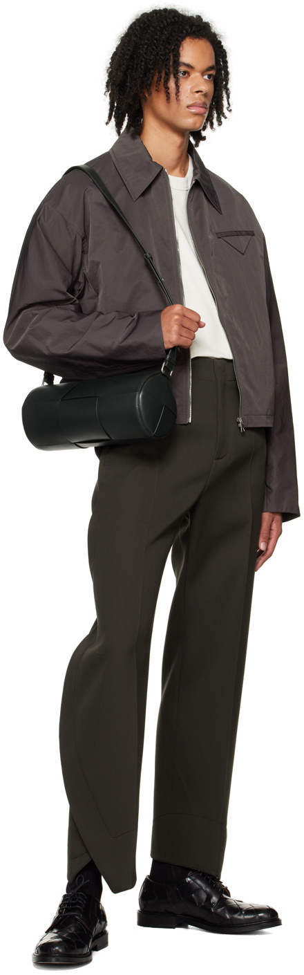 Tシャツ・カットソー [Bottega Veneta] Grey Jacket With Pocket On Th BOTTEGA VENETA | Double Layered Shirt Jacket | Men | Lane