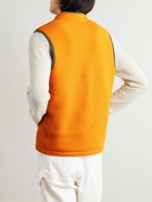ARKET - Roy Recycled Fleece Gilet - Yellow