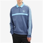 Adidas Men's Collar Sweatshirt in Preloved Ink