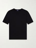 William Lockie - Virgin Wool T-Shirt - Black
