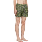 Vivienne Westwood Khaki Surf Boxer Swim Shorts