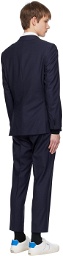 BOSS Navy Three-Piece Suit