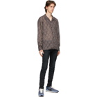 John Elliott Burgundy Seville Shirt