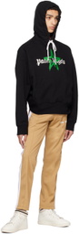 Palm Angels Black Star Sprayed Hoodie