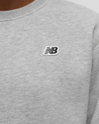 New Balance Small Logo Sweatshirt Grey - Mens - Sweatshirts