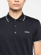 ZEGNA - Stretch Cotton Polo Shirt