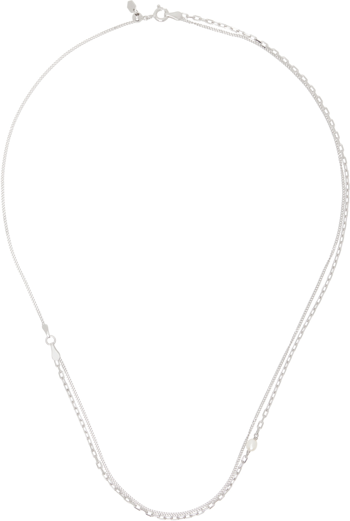 Maria Black Silver Cantare Necklace