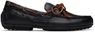 Polo Ralph Lauren Black Robets Loafers