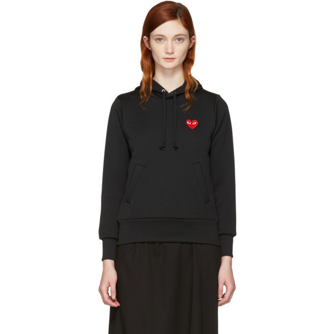 Photo: Comme des Garcons Play Black Heart Patch Hoodie