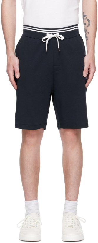 Photo: BOSS Navy Striped Shorts