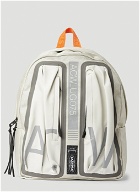 A-COLD-WALL* x Eastpak - Logo Print Backpack in Cream