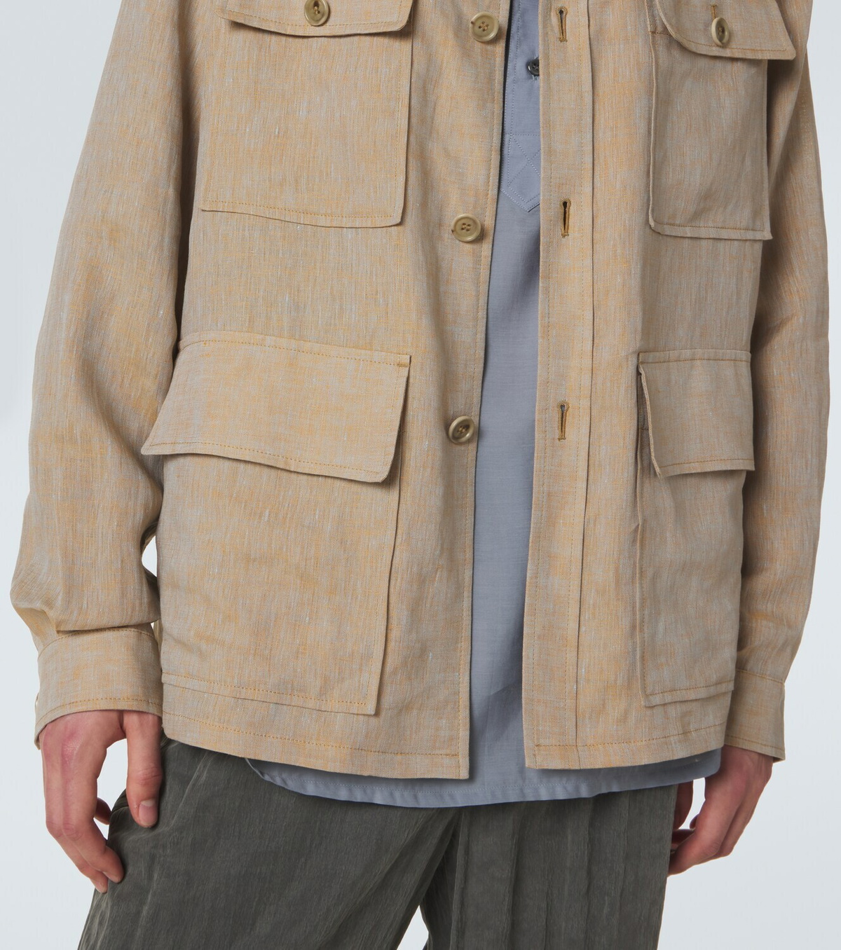 Giorgio Armani Linen overshirt