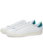 Adidas Men's Rod Laver Vin Sneakers in White/Legacy Teal