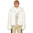 Landlord White Faux-Fur Capsule Jacket