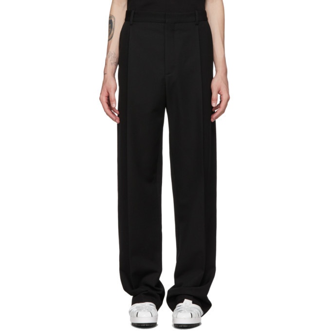 Photo: Botter Black Wool Classical Trousers