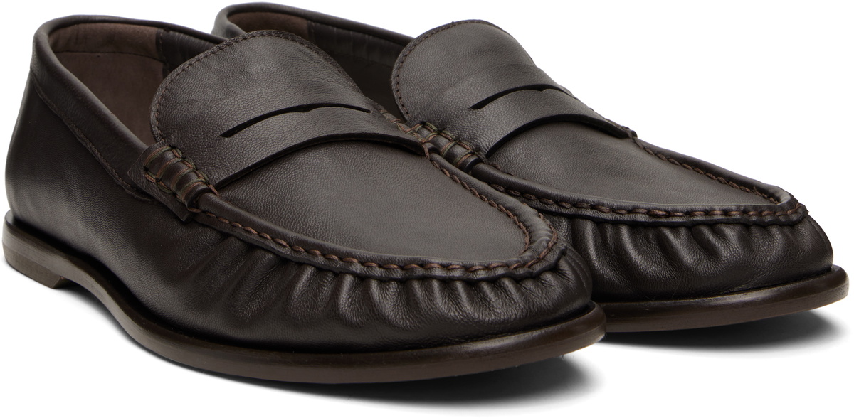 Paul Smith Brown 'Faron' Loafers