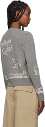 SEA NY Gray Edin Cardigan