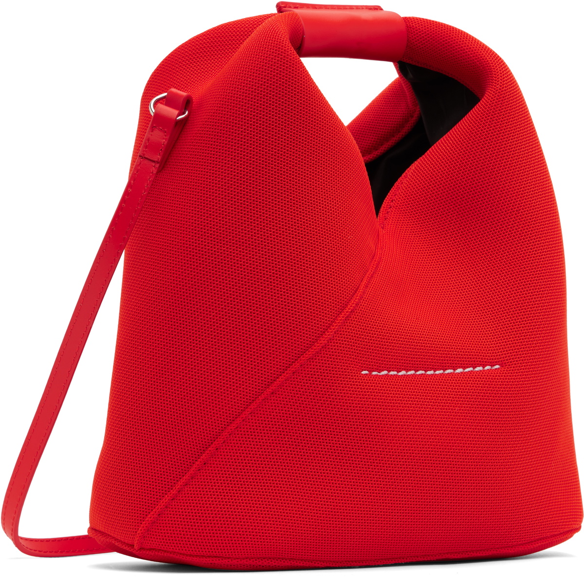 MM6 Maison Margiela Orange Mesh Crossbody Bag