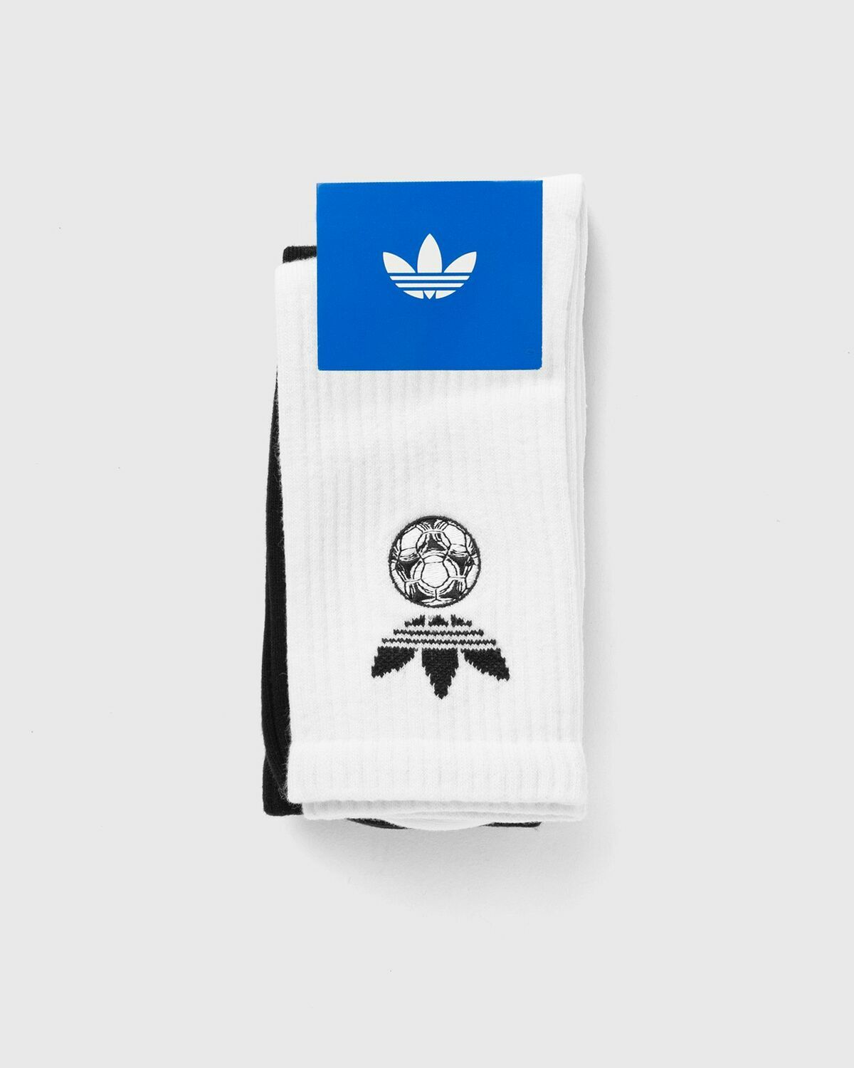 Adidas FBALL CR S 2P black/white Mens Sock