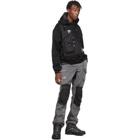 Heliot Emil Grey and Black Technical Cargo Pants