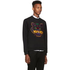 Kenzo Black Classic Tiger Sweatshirt