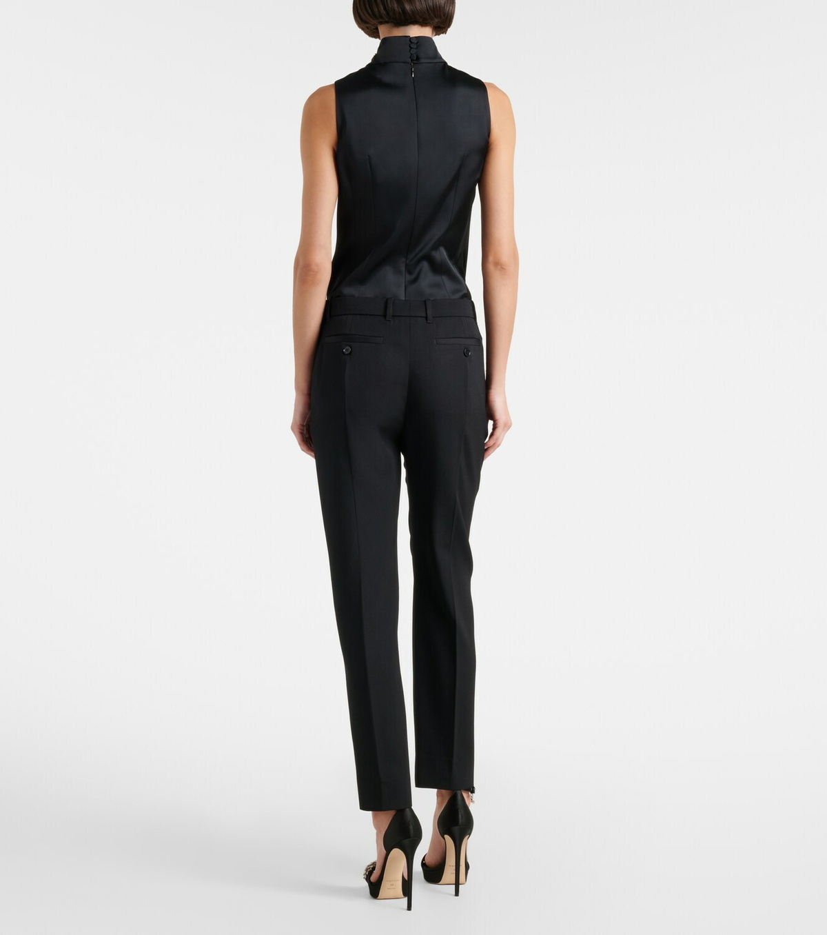 McQueen Wool straight pants