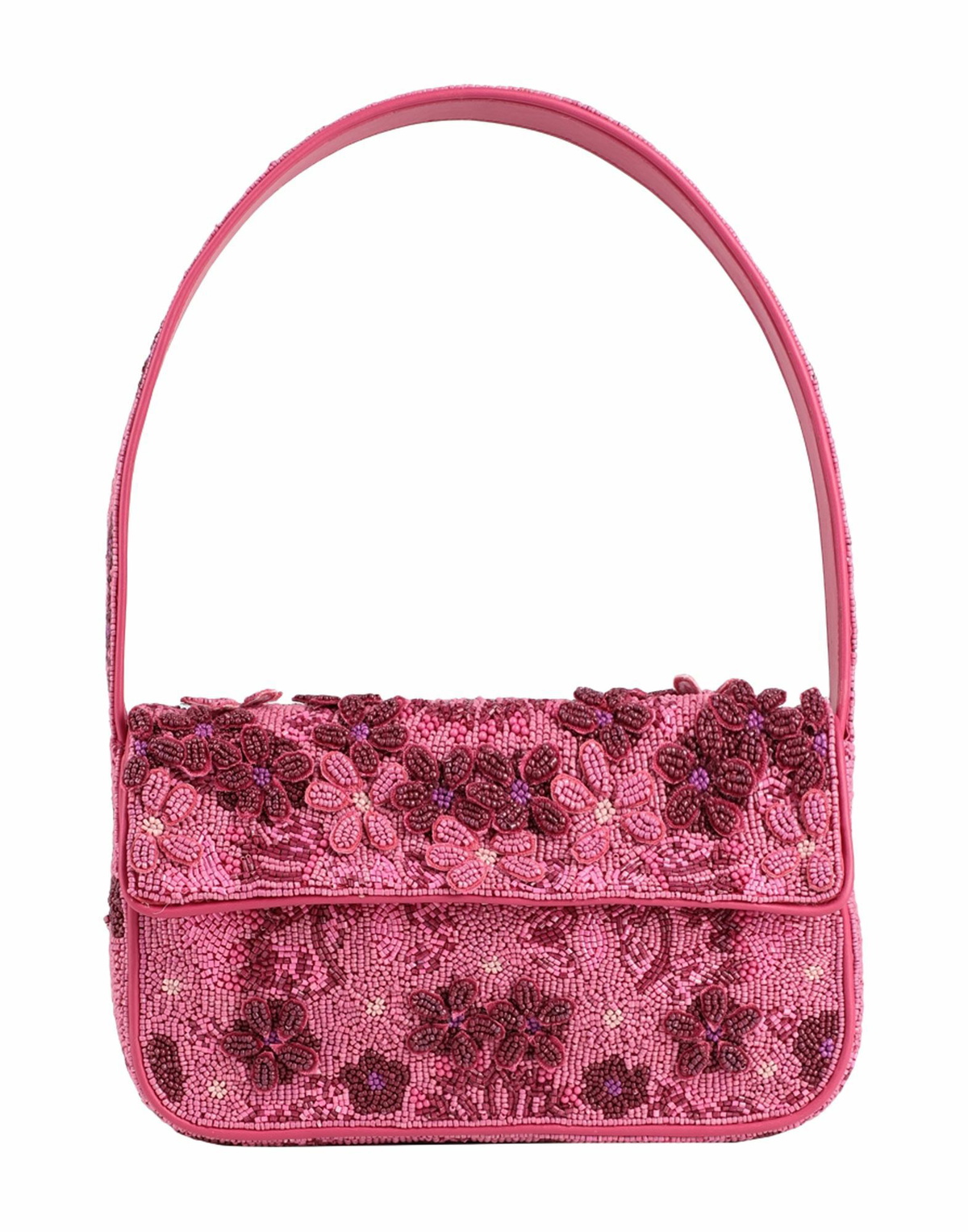 Staud Tommy Bag Womens Handbag in Magenta